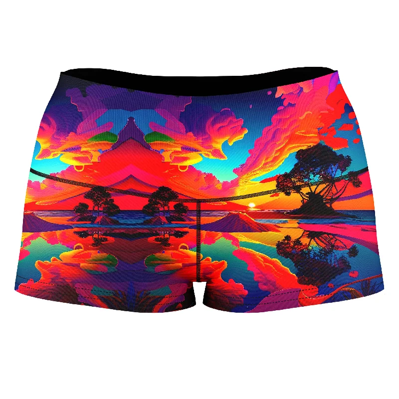 Paradiso High-Waisted Women's Shorts