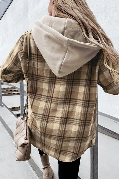 plaid-button-up-hooded-jacket-with-pockets