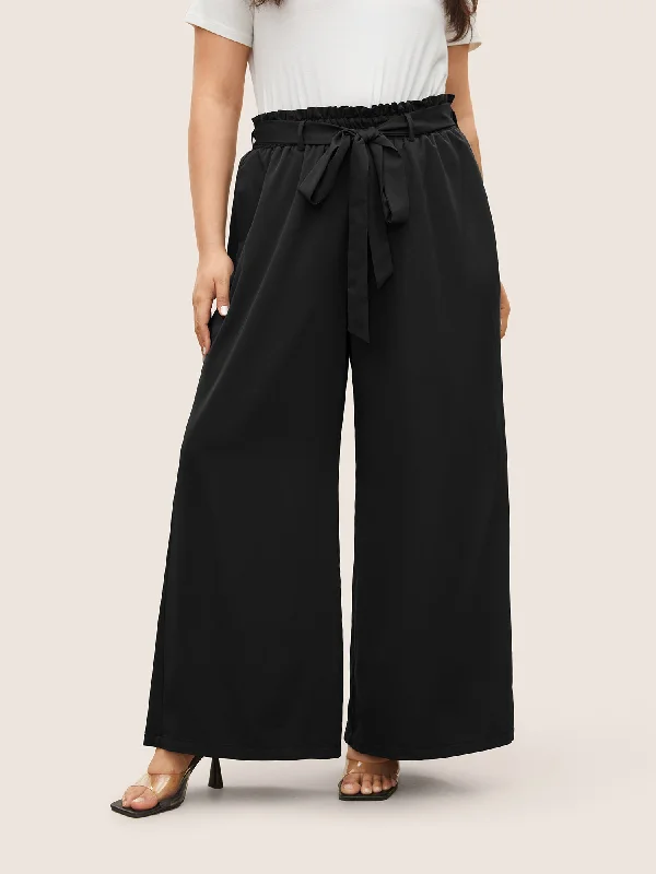 plain-paperbag-waist-belted-wide-leg-pants