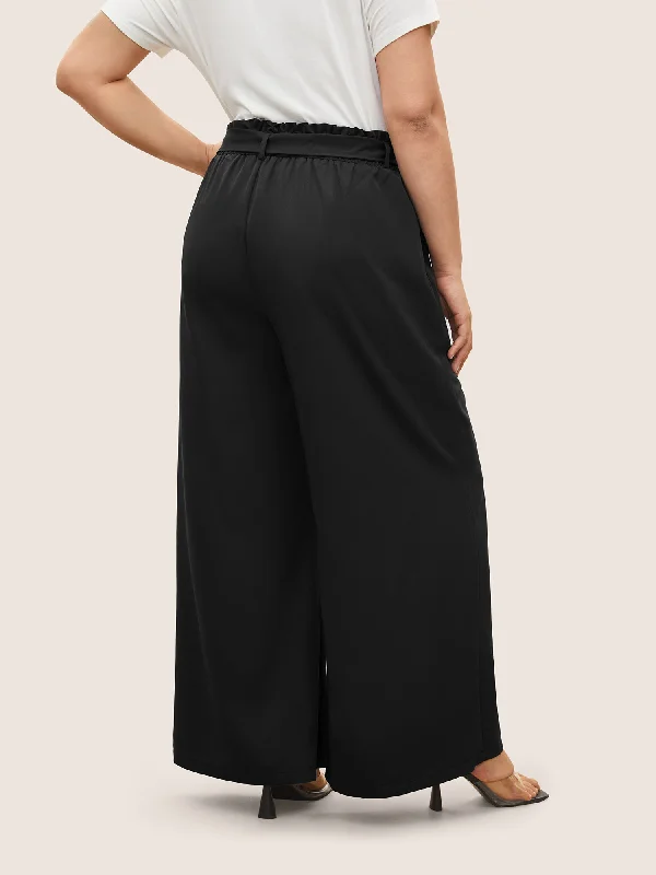 plain-paperbag-waist-belted-wide-leg-pants