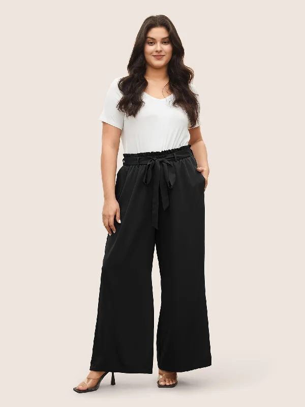 plain-paperbag-waist-belted-wide-leg-pants