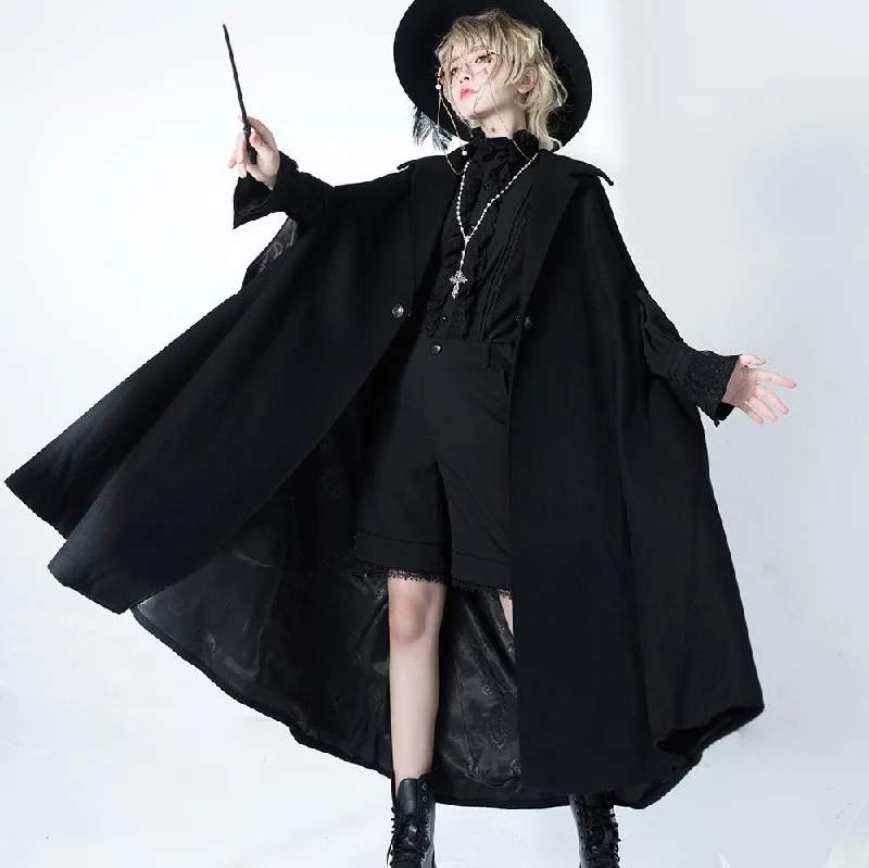 Black Knight's Black Long Cloak