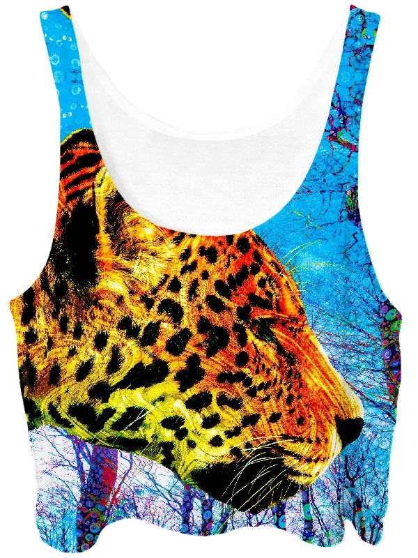 Prowling Paws Crop Top