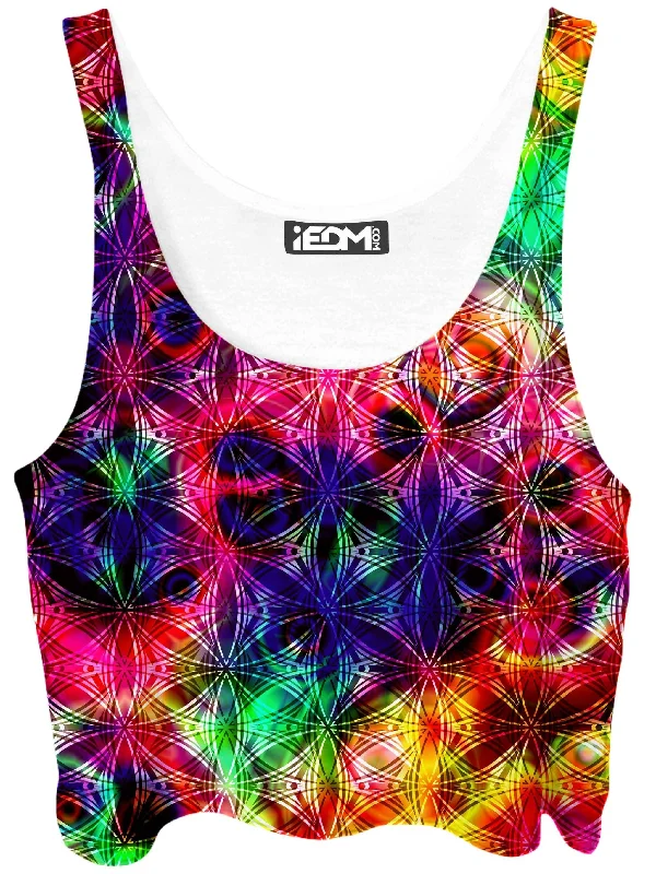 Psychedelic Flow Crop Top