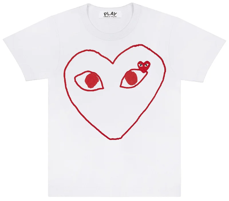 Red Outline Tee Women