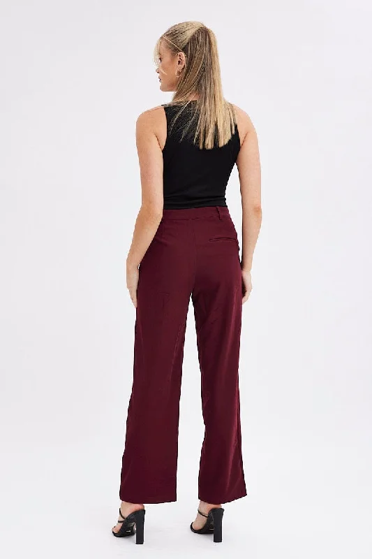 red-wide-leg-pants-low-rise-cross-over-waistband-bt2733-34pb-2