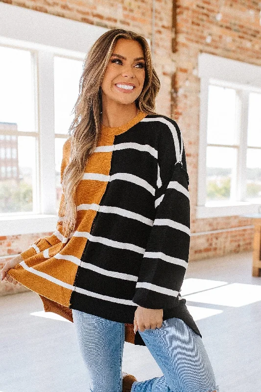 renata-contrast-striped-oversized-top