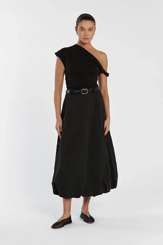 rickie-black-cotton-midi-skirt