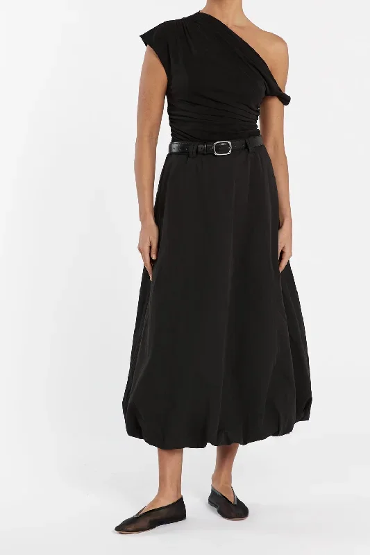 rickie-black-cotton-midi-skirt