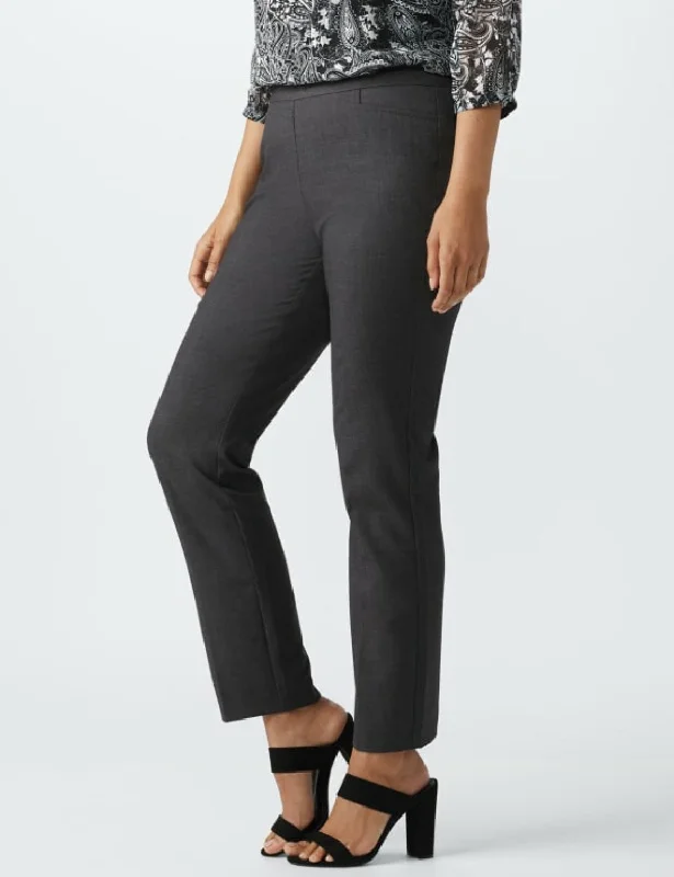 Roz & Ali Secret Agent Comfort Pull On Tummy Control Pant With L Pockets- Average Pant Length