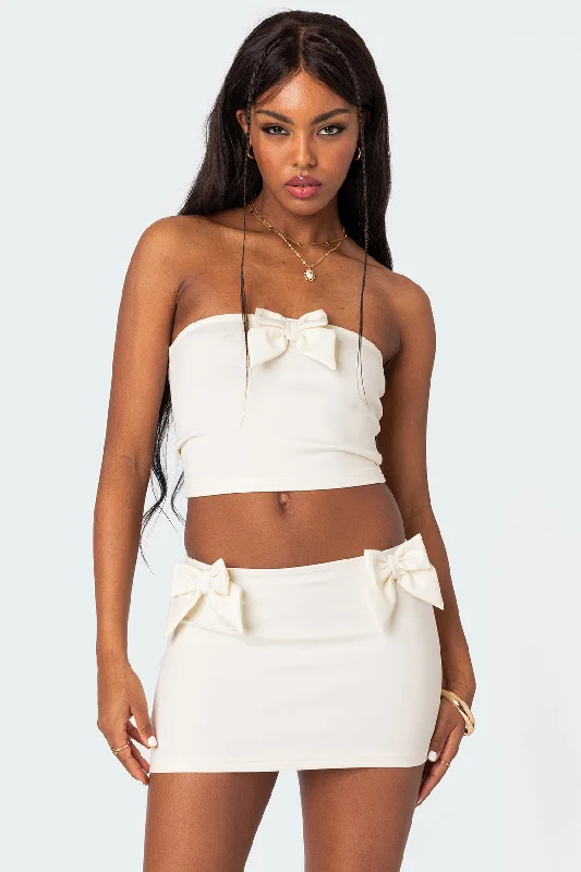 Gabriella Bow Tube Top