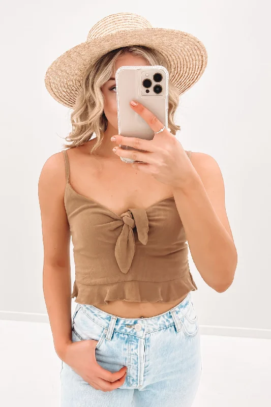 Sadie Top Tan