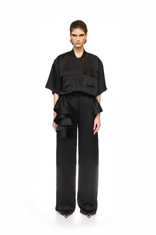 short-slv-shirt-jumpsuit-w-flounce