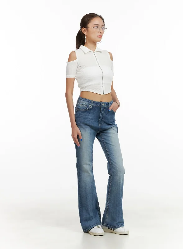 shoulder-cut-out-collar-crop-top-cy431