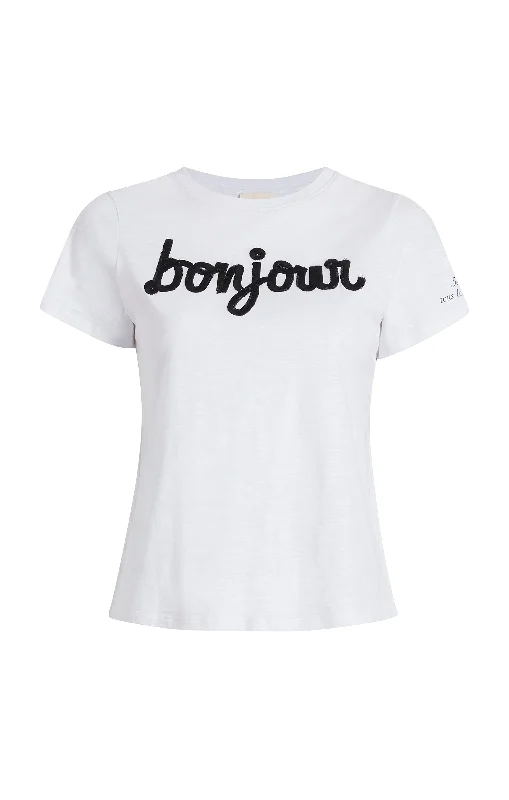 Shrunken Fringe Bonjour Tee