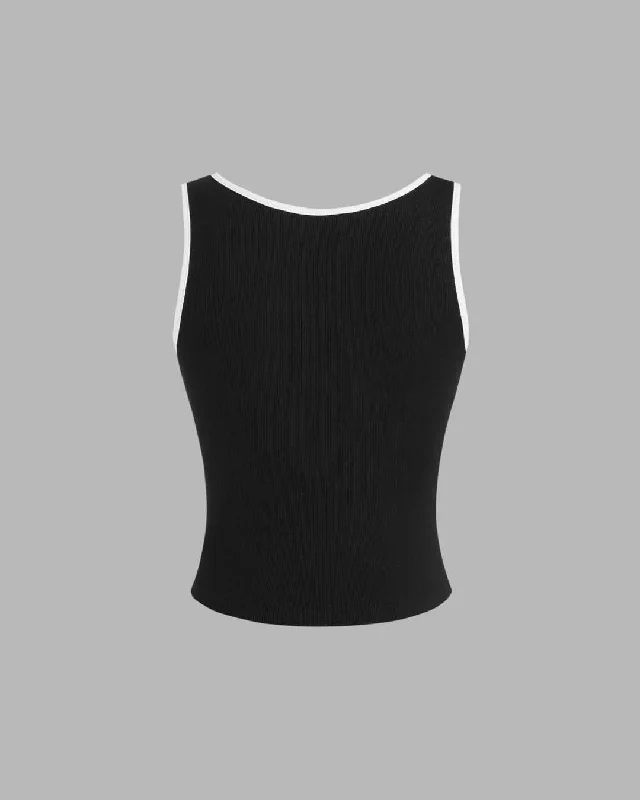 solid-color-round-neck-ribbed-tank-top-in-black