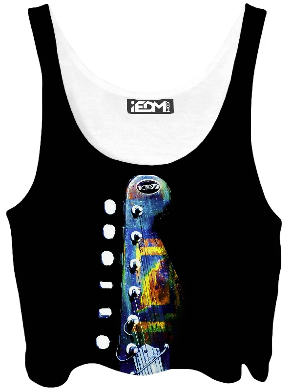 Spiral Guitar Crop Top