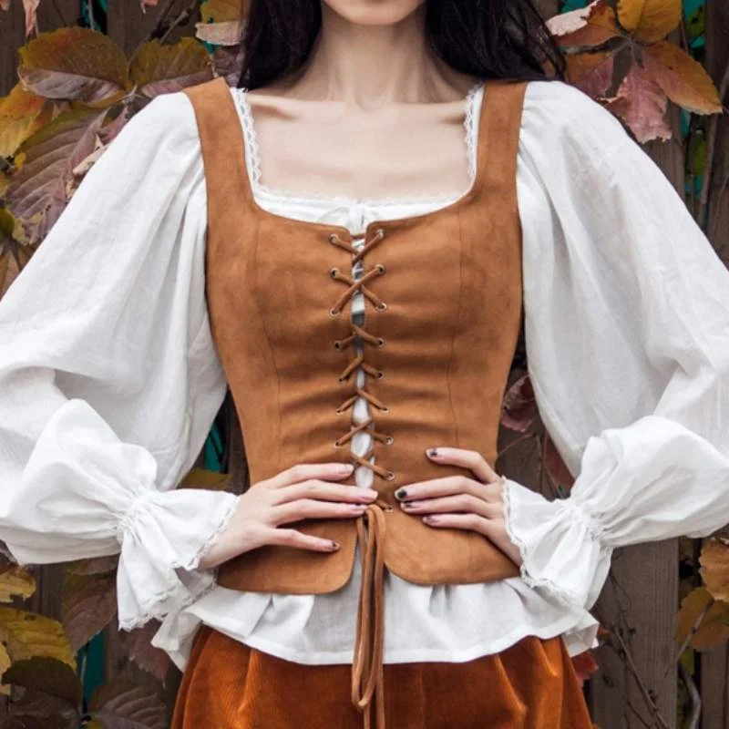 Steampunk corset top