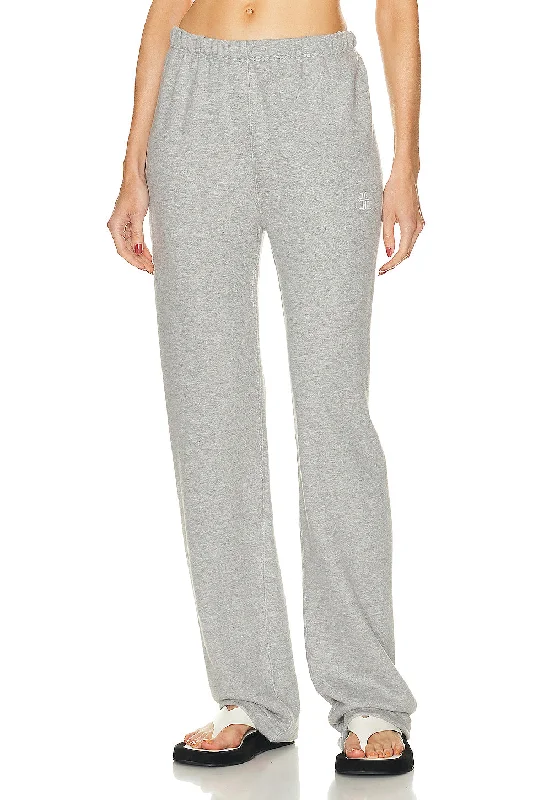 Straight Leg Sweatpant