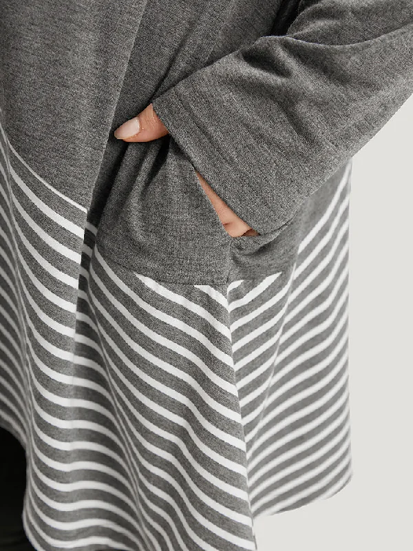 striped-patchwork-pocket-crew-neck-t-shirt