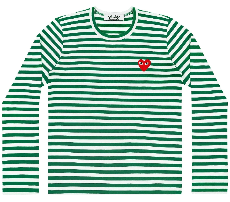 Stripes With Red Emblem Women