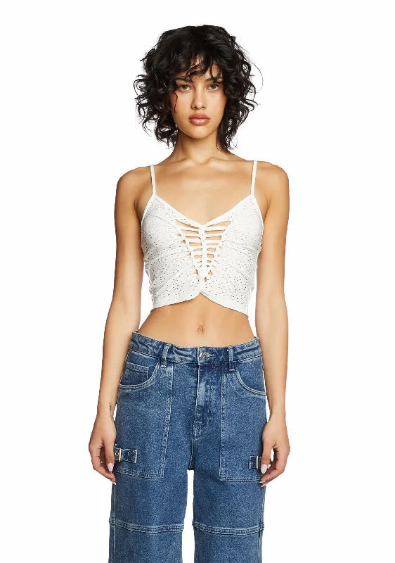 Summertime Soulmate Tank Top - Ivory