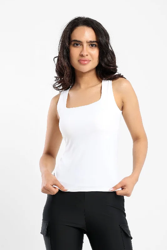 Tank Top - Sleeveless - Solid