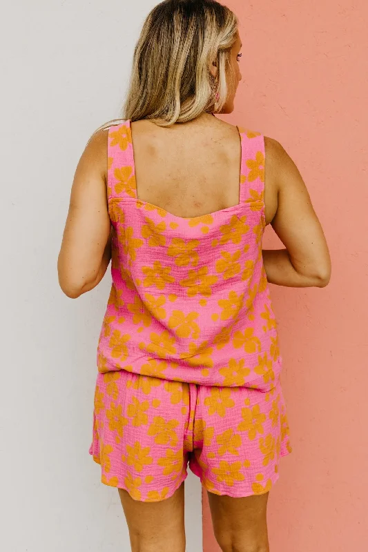 the-casen-floral-gauze-tank-shorts-set