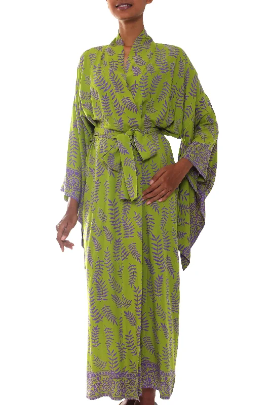 tropical-fern-forest-balinese-green-and-purple-fern-leaf-rayon-kimono-style-robe