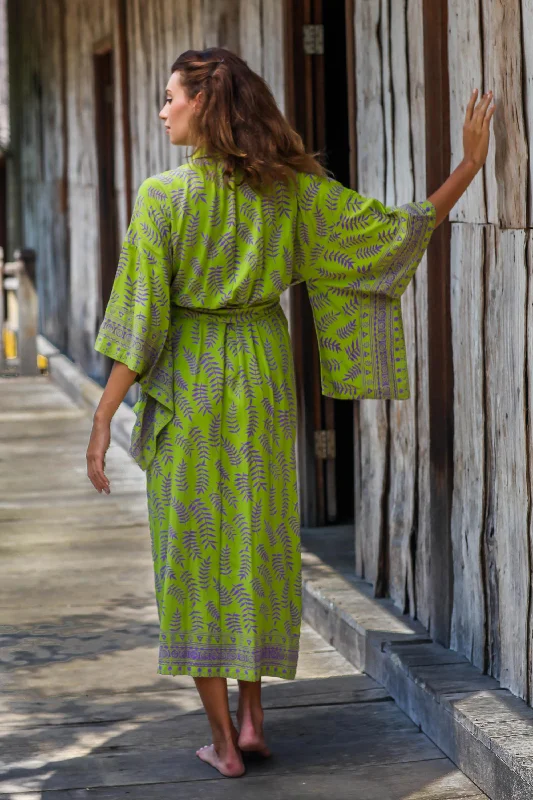 tropical-fern-forest-balinese-green-and-purple-fern-leaf-rayon-kimono-style-robe