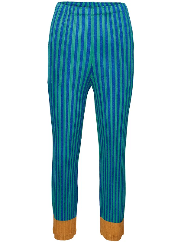 Upbeat Slim Stripe Color Pants