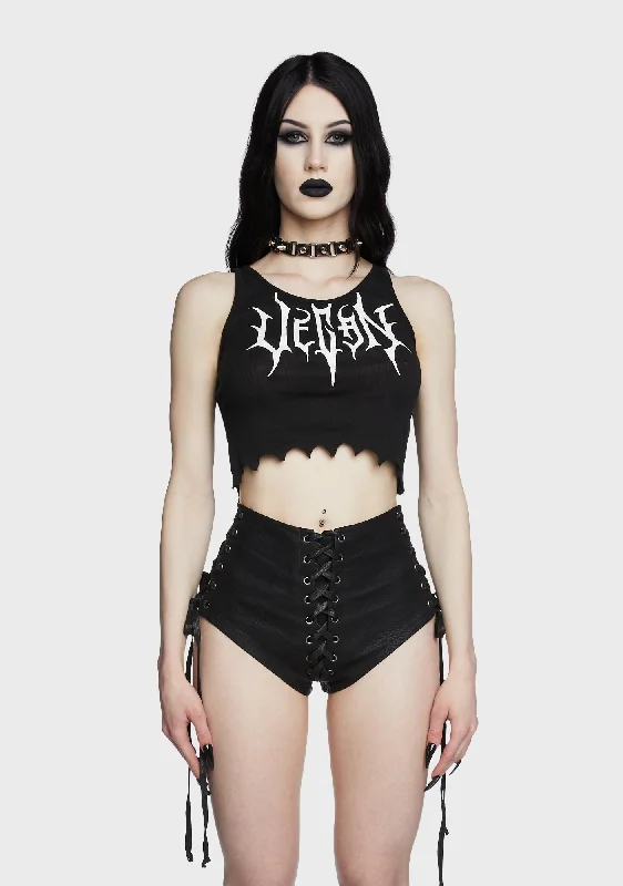 Vegan Vixen Crop Tank