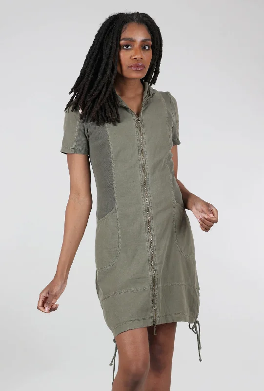 Lenchen Jacket Dress, Kombu