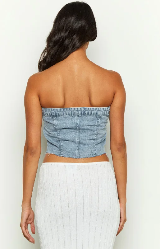 wilma-denim-button-top