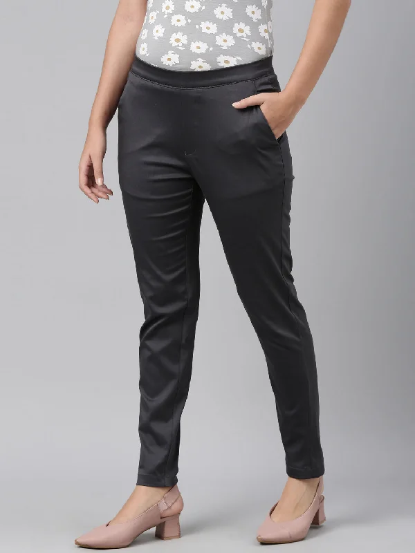 women-solid-silver-grey-treggings